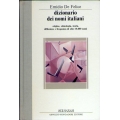 Emidio De Felice - Dizionario dei nomi italiani
